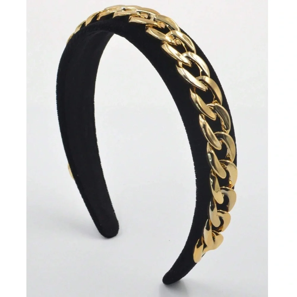 Chain Moto Biker Babe Headband